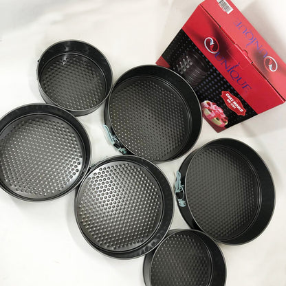 Формы для выпекания разъемные Unique UN-1701 набор форм 6шт для выпечки кондитерские