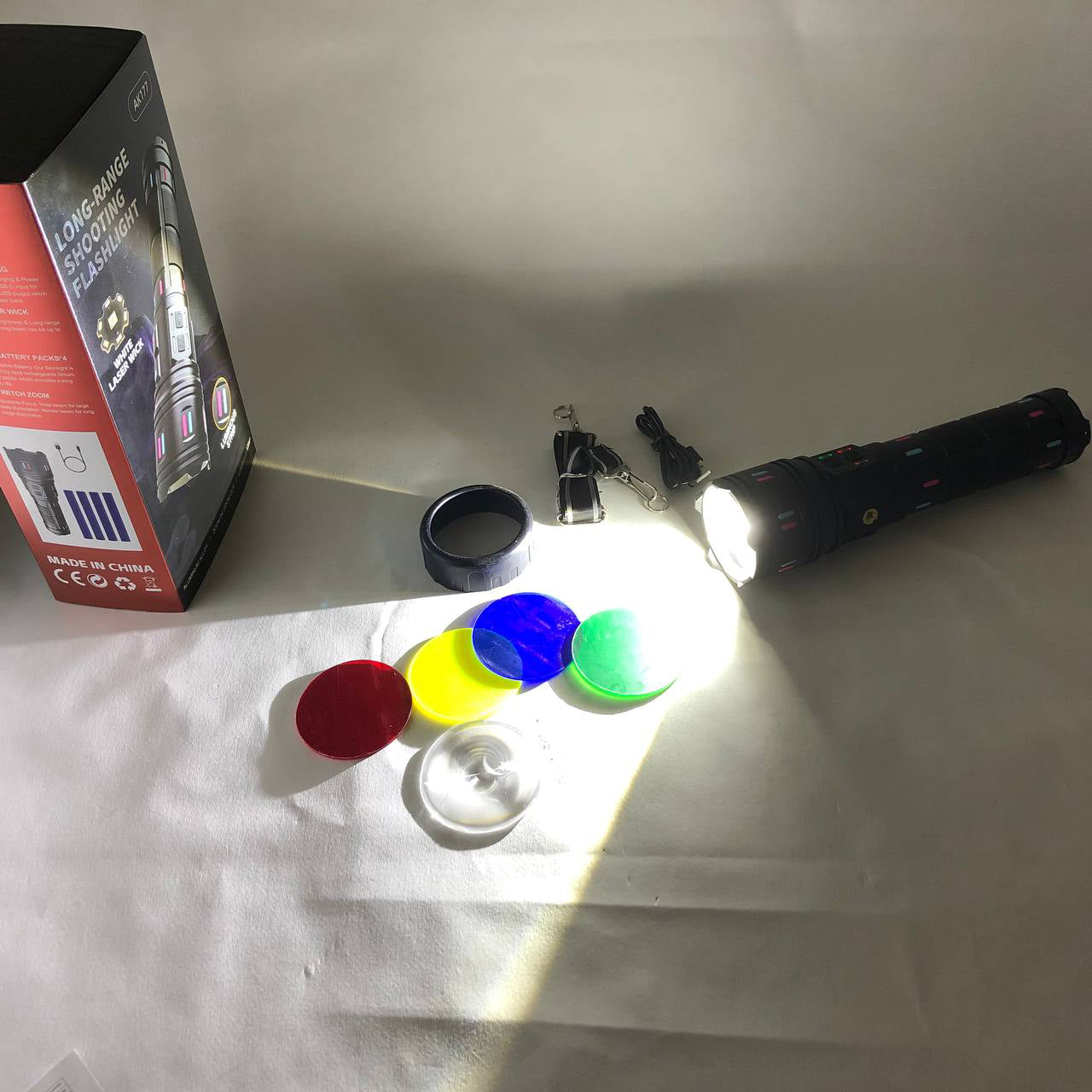 Фонарь AK177-WHITE LASER LED PM60-TG, Топ-фонарик фонарик светодиодный аккумуляторний портативный