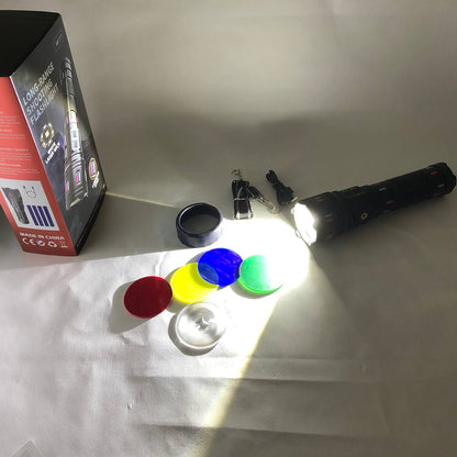 Фонарь AK177-WHITE LASER LED PM60-TG, Топ-фонарик фонарик светодиодный аккумуляторний портативный