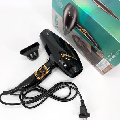 Мощный электрический профессиональный фен для волос VGR V-423 1800-2200W, Женский фен для волос