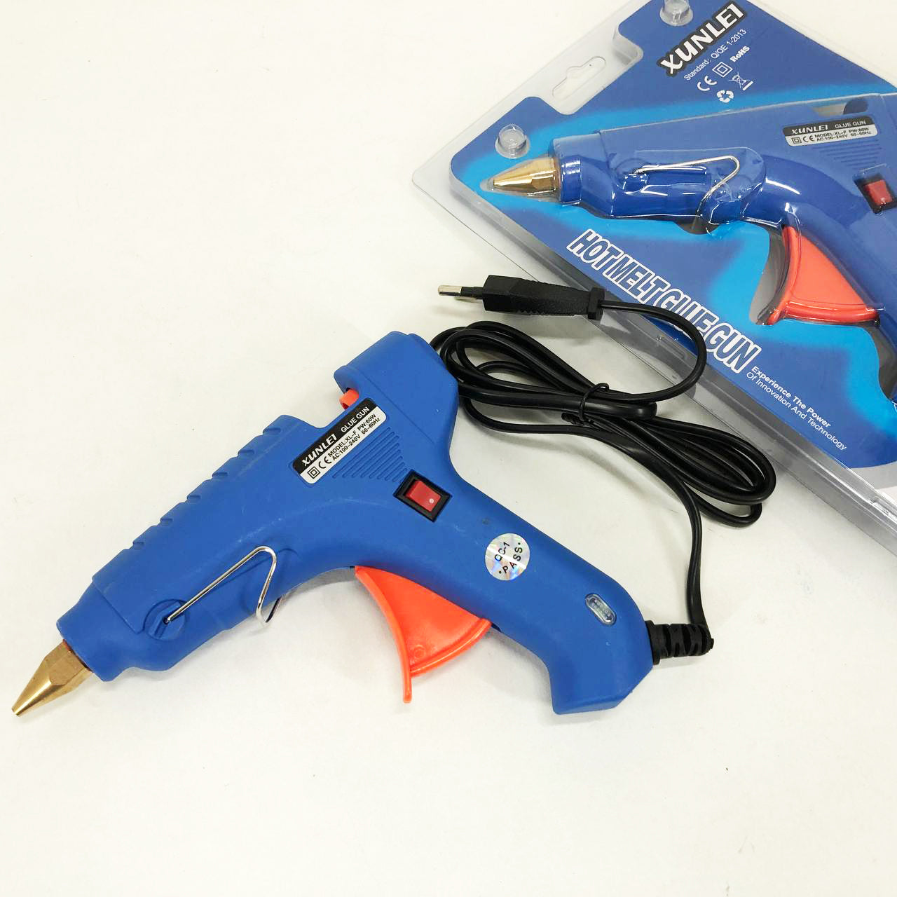 Клеевой пистолет с выключателем Xunlei XL-F60 60W для стержня 11,5 мм