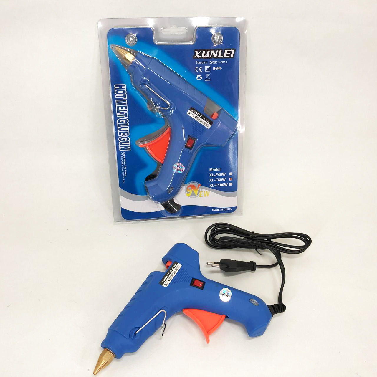 Клеевой пистолет с выключателем Xunlei XL-F60 60W для стержня 11,5 мм