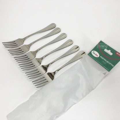 Набор десертных вилок Con Brio CB-3709 18 см 6 шт