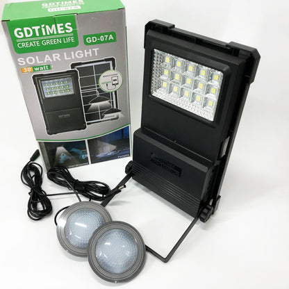 Солнечная станция портативная GDLITE GD-07А с солнечной панелью и функцией Power Bank