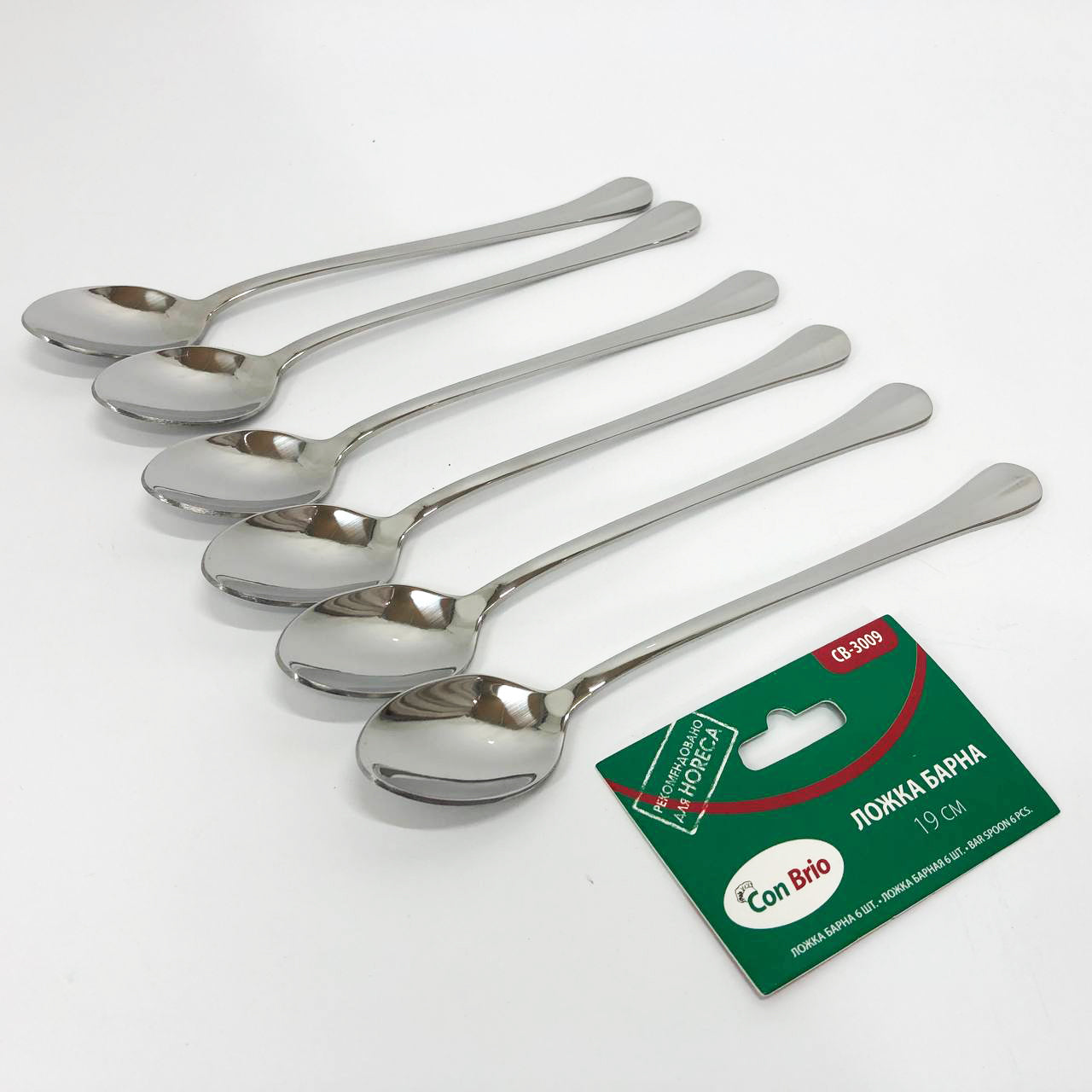 Набор барных ложек Con Brio CB-3009 6 шт