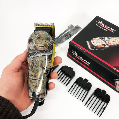 Профессиональная машинка для стрижки волос GEMEI GM-1018, Стильная машинка для стрижки, Тример для бороды