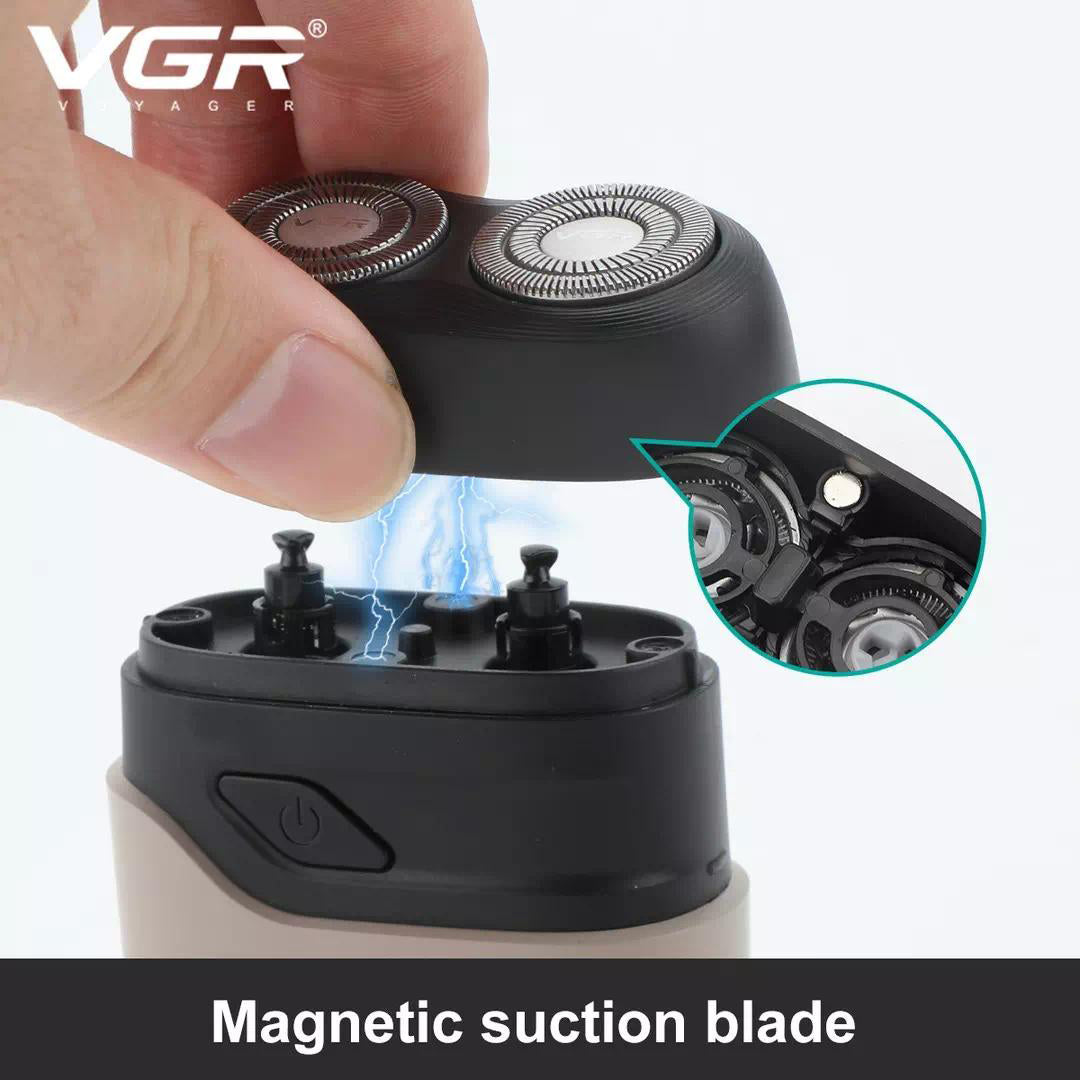 Электробритва VGR V-345. Цвет: серый