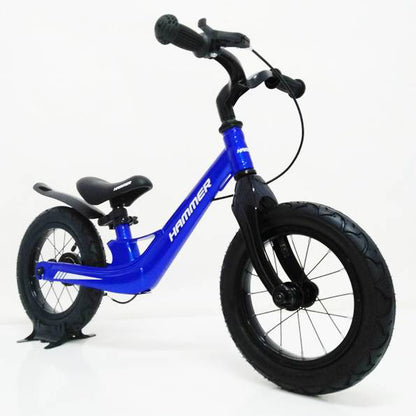 Детский магнезиевый беговел (велобег) Hammer 12. Цвет: синий