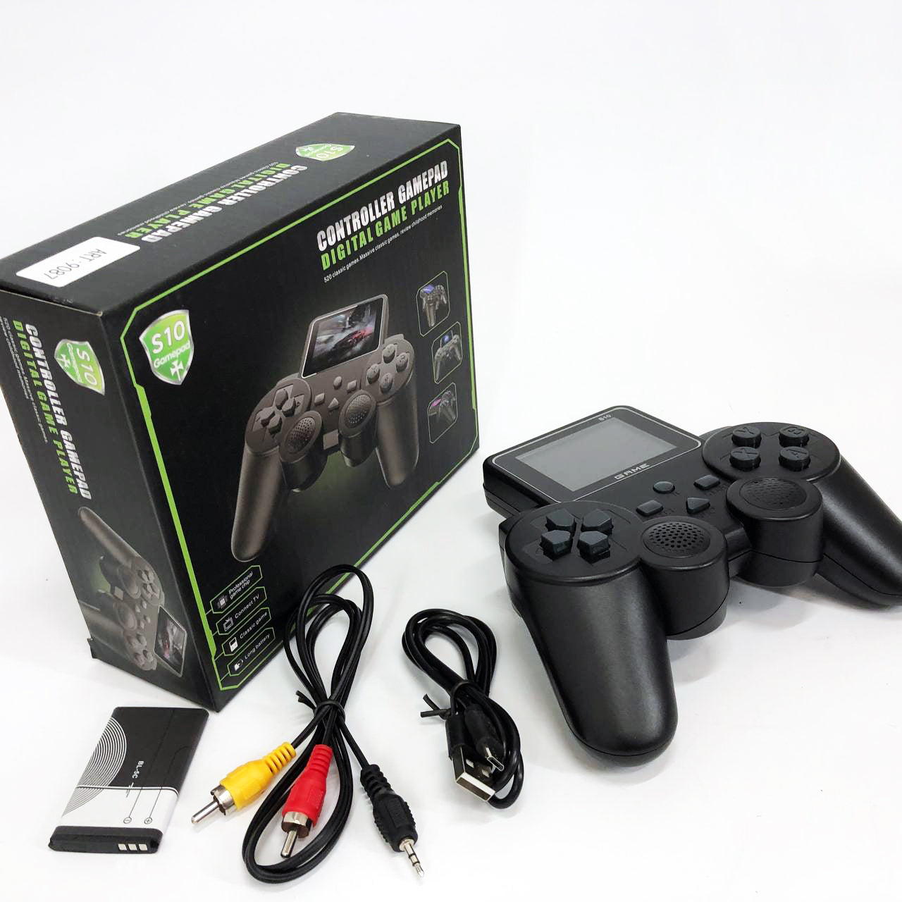 Игровая консоль-джойстик S10 с 2.4 дюймовым LCD экраном, Игровая приставка game, Детская приставка тетрис