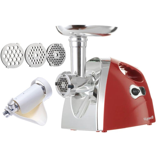 Электромясорубка ViLgrand V203-BRMG. Цвет: красный