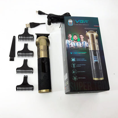 Триммер VGR V-296, Многофункциональная машинка для стрижки бороды, Профессиональный триммер для бритья