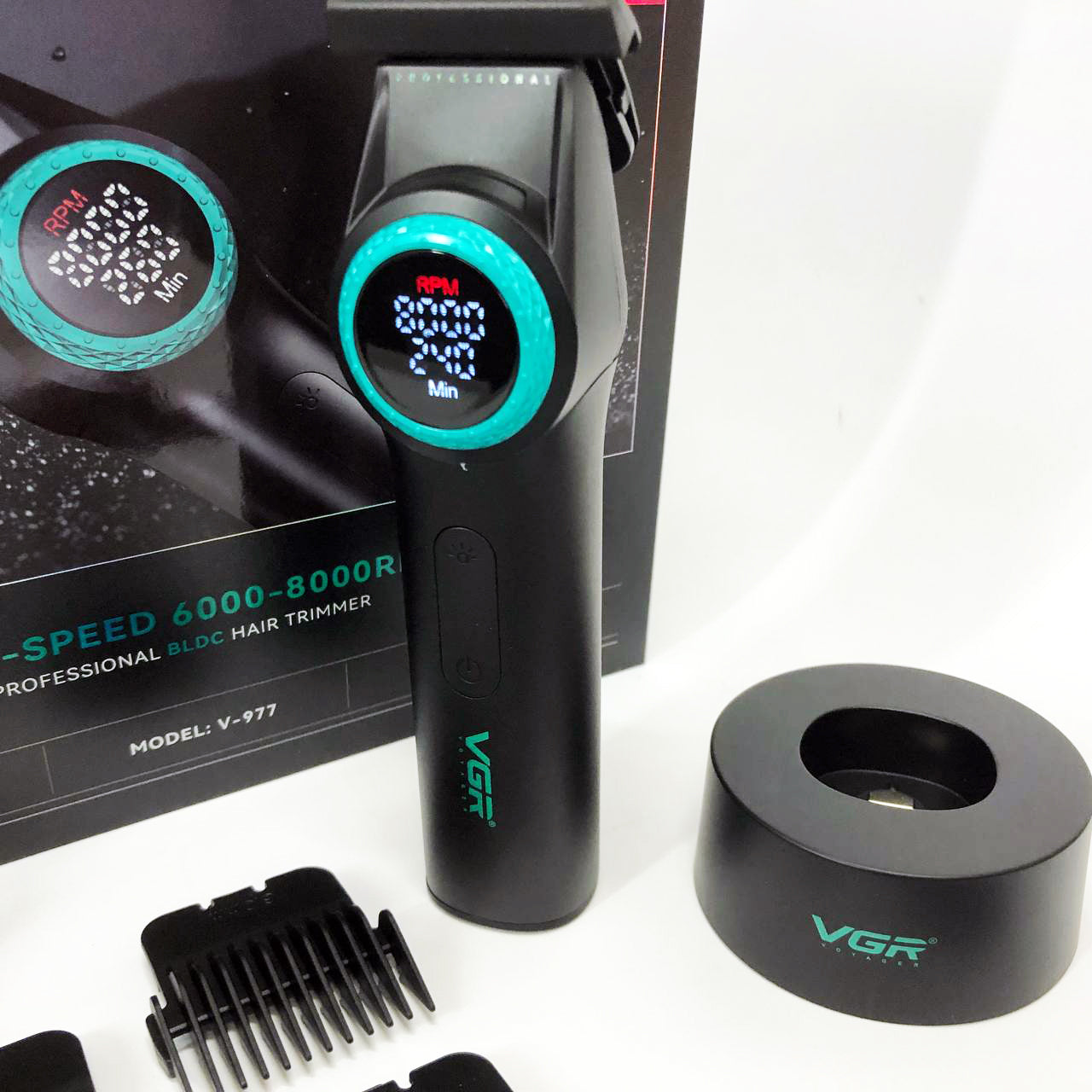 Триммер VGR V-977, регулировка мощности 6000 - 8000 RPM