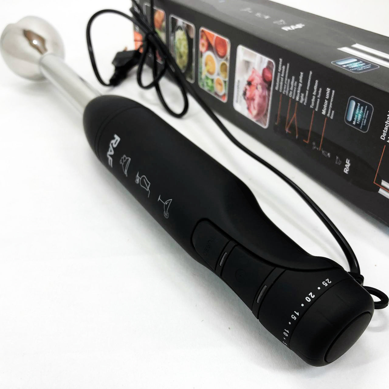 Погружной ручной блендер RAF R.780 1500 Вт