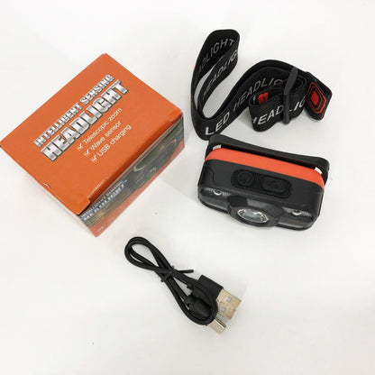 Налобный фонарь WH-0188, XPE+SMD, Налобный фонарь для туризма рыбалки и охоты, Налобная лампа