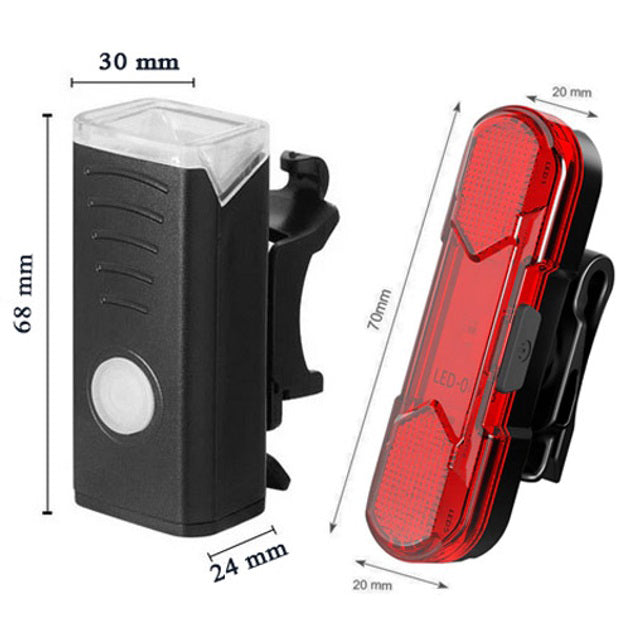 Велофонарь BSK-HY027-XPG, STOP-5SMD(red), Мигалка с аккумулятором на велосипед, Мигающий велофонарь