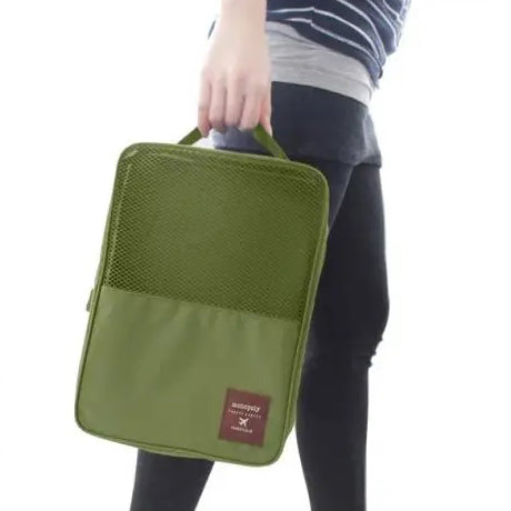 Органайзер для обуви дорожный сумка Monopoly Travel Series. Цвет: зеленый