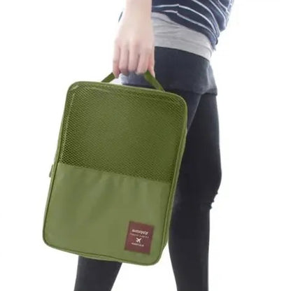 Органайзер для обуви дорожный сумка Monopoly Travel Series. Цвет: зеленый