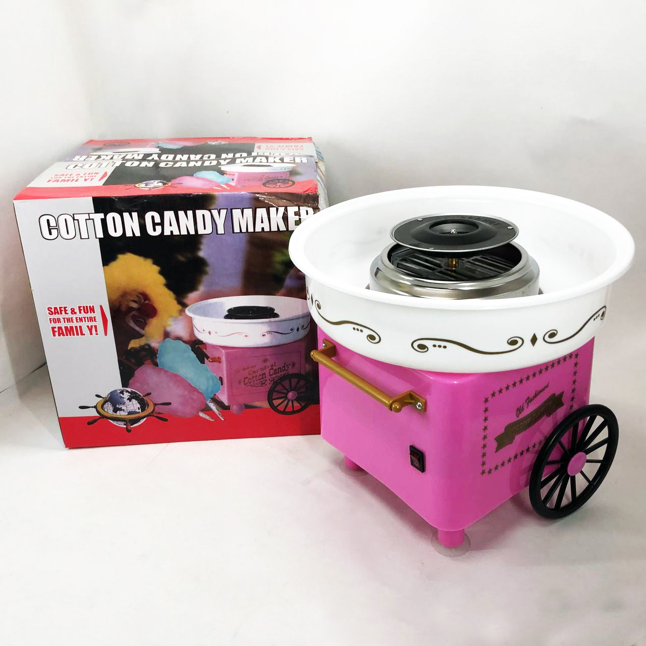 Аппарат для приготовления сладкой сахарной ваты CANDY MAKER MAG-228