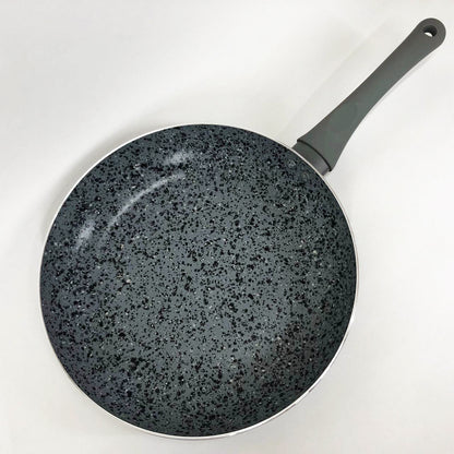 Сковорода Well Done WD-1028B с покрытием LightStone 28 см, сковорода с индукционным дном, для жарки