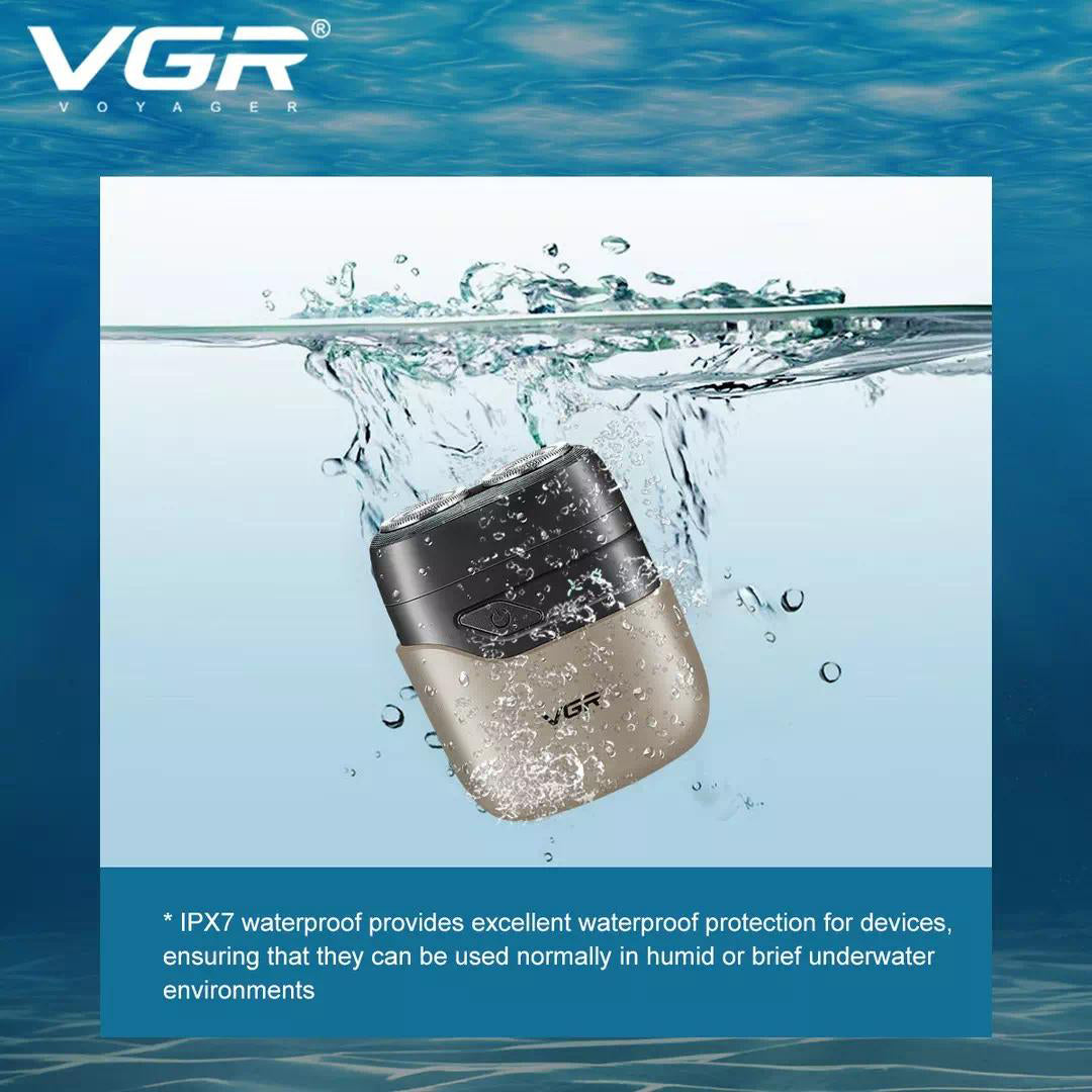 Электробритва VGR V-345. Цвет: серый