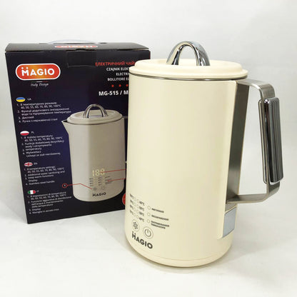 Электрочайник Magio MG-516, 1.5 л, 1500 Вт, с двойными стенками