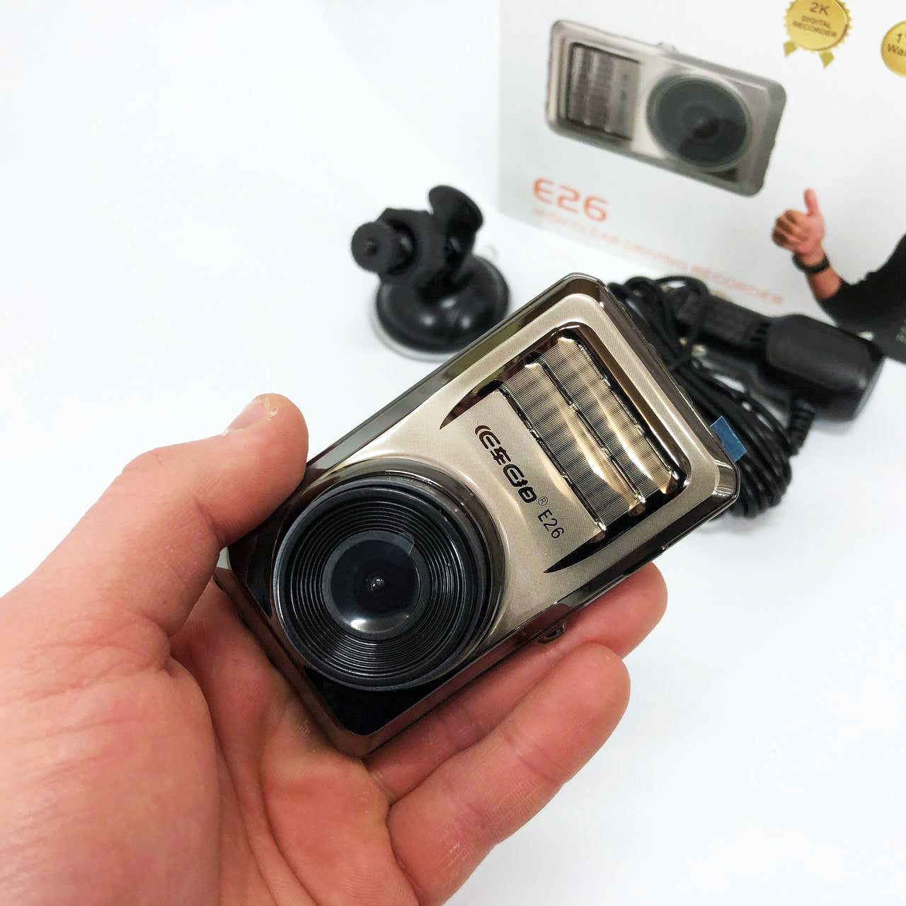 Автомобильный видеорегистратор DVR E26 1080p, Устройство для автомобиля с видеорегистратором