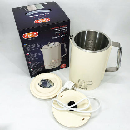 Электрочайник Magio MG-516, 1.5 л, 1500 Вт, с двойными стенками