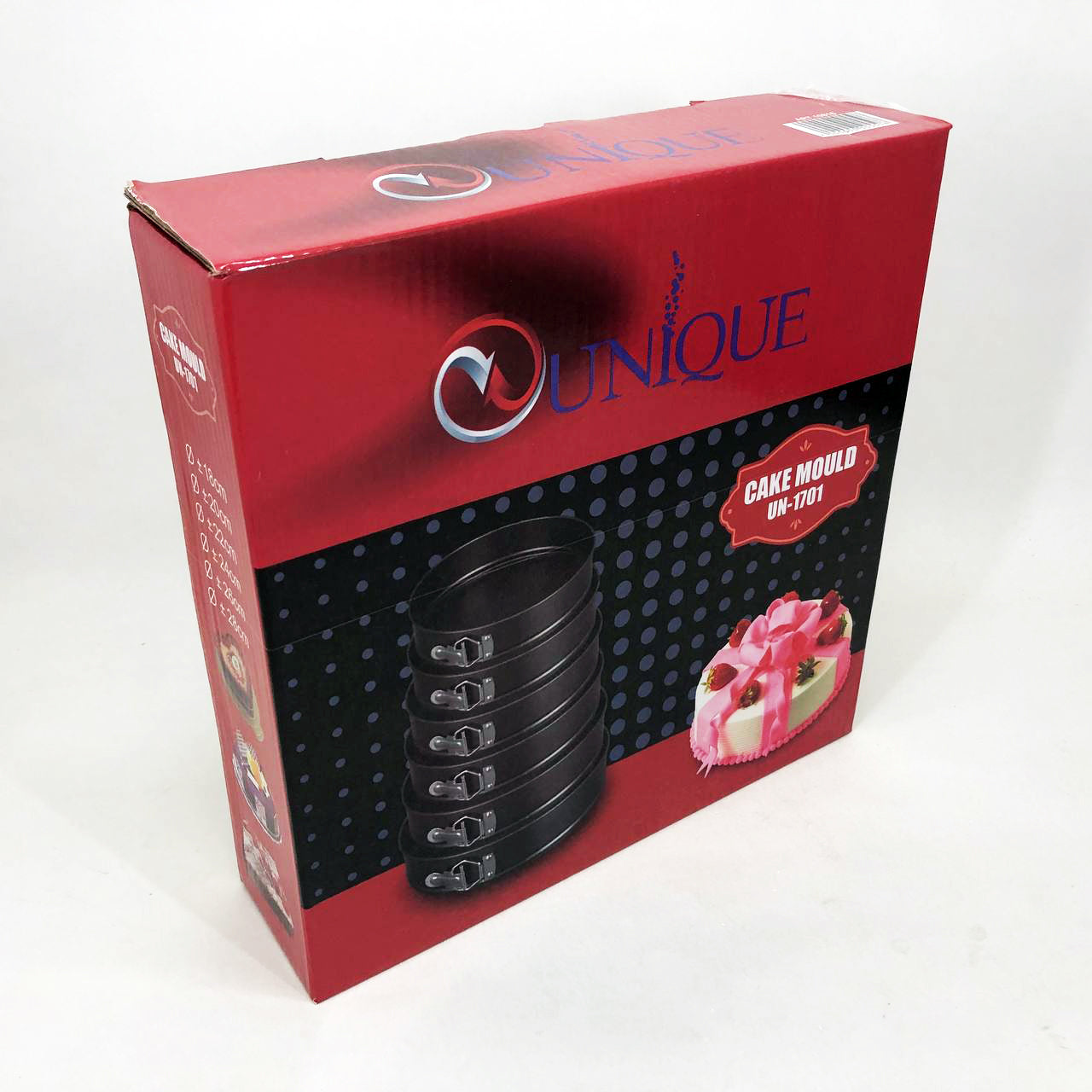 Формы для выпекания разъемные Unique UN-1701 набор форм 6шт для выпечки кондитерские