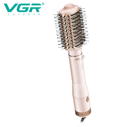 Электрический фен браш для укладки волос VGR V-494 2200 Вт. Цвет: розовый