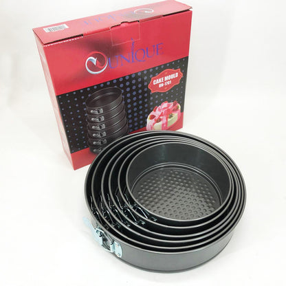 Формы для выпекания разъемные Unique UN-1701 набор форм 6шт для выпечки кондитерские