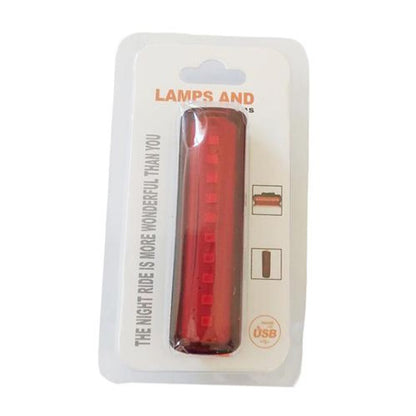 Велофонарь XFL-102-10SMD, Стоп-сигнал на заднюю раму велосипеда, Фонарь для велосипеда с акб