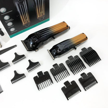 Комплект VGR 2 в 1 V-646 аккумуляторная машинка для стрижки и триммер