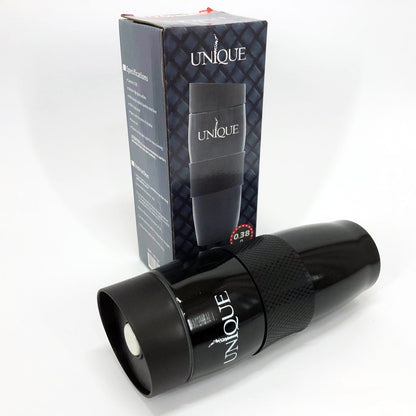 Термокружка UNIQUE UN-1073 0.38 л, Термос для питьевой воды туристический. Цвет: черный