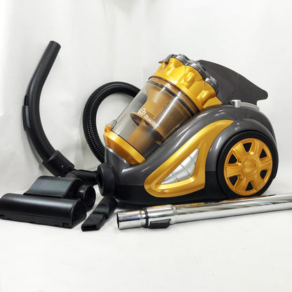 Пылесос для сухой уборки с турбощеткой Domotec MS-4408 3600 Вт без мешка циклонный колбовый контейнерный