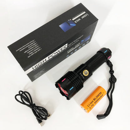 Фонарь X-BALOG FLUORESCENCE G671/G25 PM30-TG, Сверхмощный фонарик, Яркий фонарик, Качественный фонарик