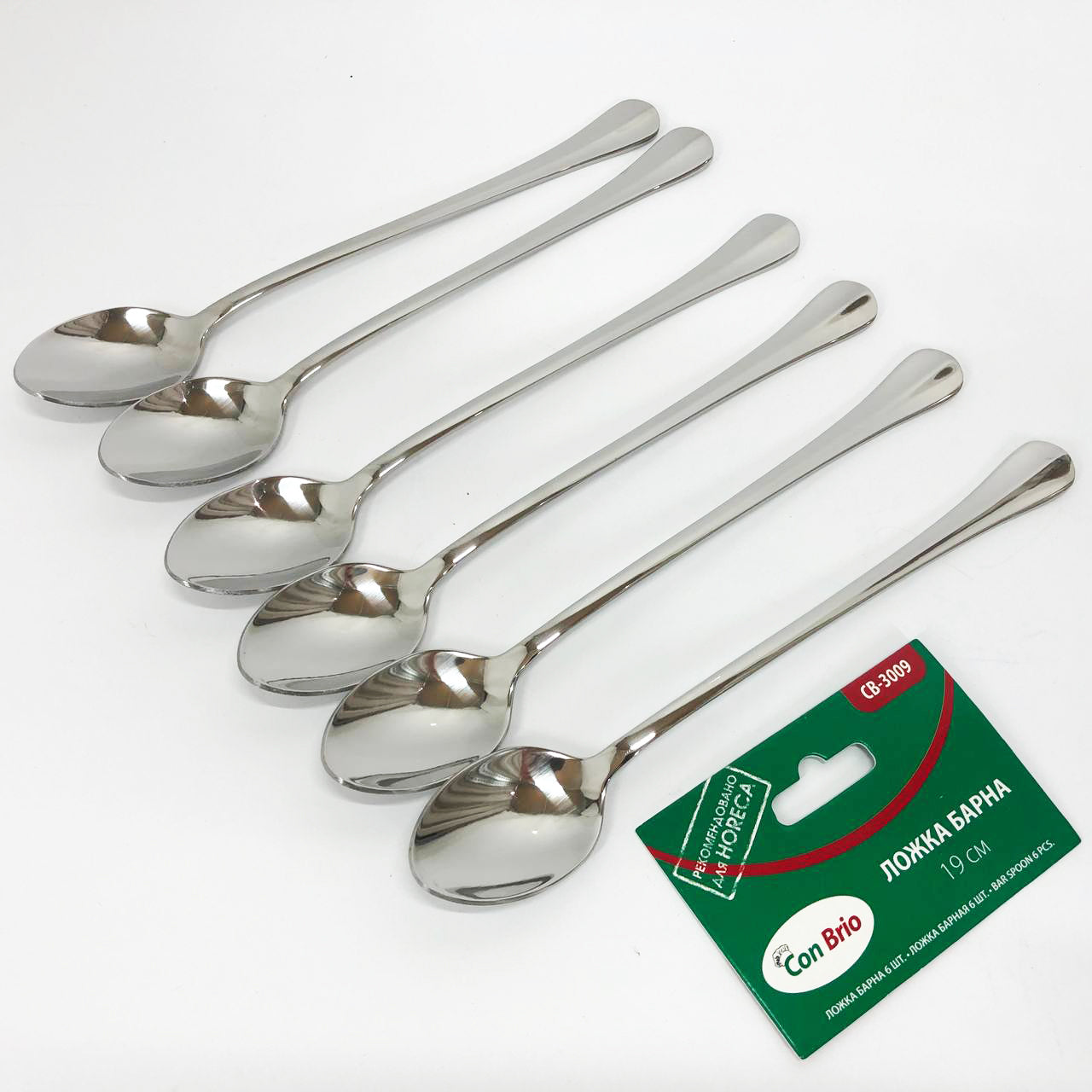 Набор барных ложек Con Brio CB-3009 6 шт