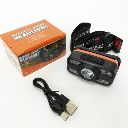 Налобный фонарь WH-0188, XPE+SMD, Налобный фонарь для туризма рыбалки и охоты, Налобная лампа