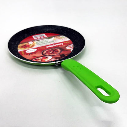 Сковородка для блинов 23 см Con Brio СВ-2324 Eco Granite, сковорода с индукционным дном. Цвет: зеленый