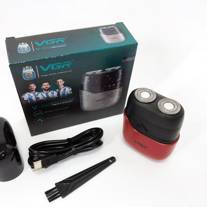 Электробритва VGR V-345. Цвет: красный
