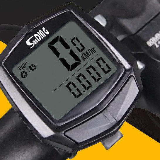 Велокомпьютер SunDing SD-581, 15 функций, спидометр