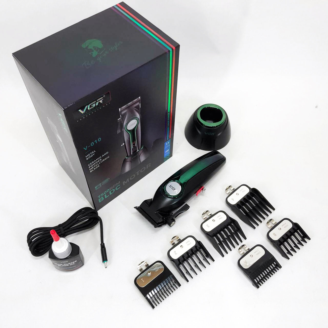 Машинка для стрижки VGR V-010 Professional Metal