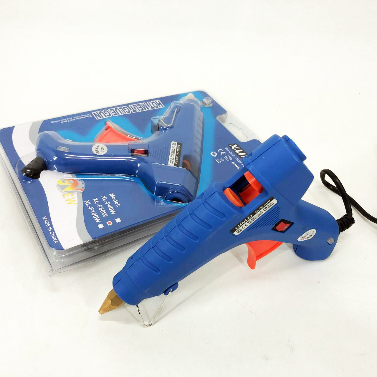 Клеевой пистолет с выключателем Xunlei XL-F60 60W для стержня 11,5 мм