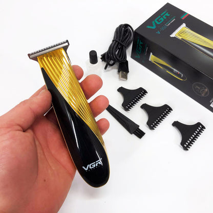 Машинка для стрижки аккумуляторная VGR V-959 триммер для волос и бороды