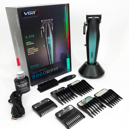 Аккумуляторная машинка для стрижки VGR V-270
