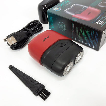 Электробритва VGR V-345. Цвет: красный