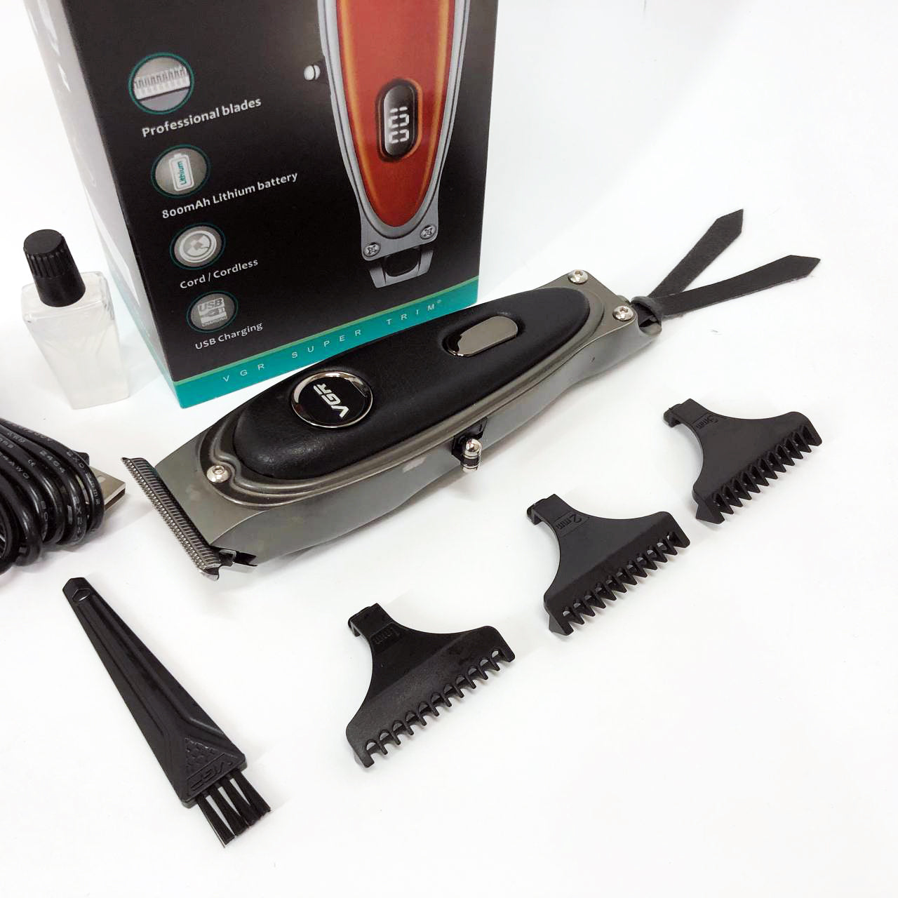 Триммер VGR V-263 BLACK. Цвет: черный