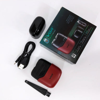 Электробритва VGR V-345. Цвет: красный