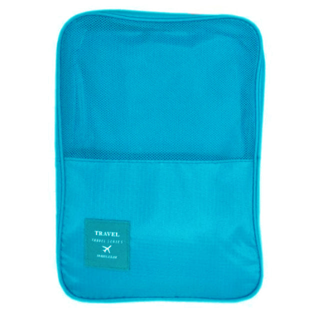 Органайзер для обуви дорожный сумка Monopoly Travel Series. Цвет: голубой