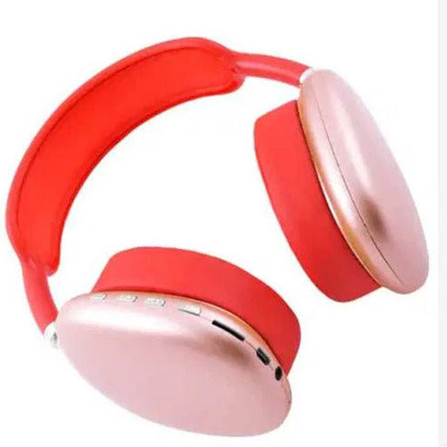 Беспроводные Bluetooth наушники P9 STEREO, Беспроводные bluetooth earphones. Цвет: красный