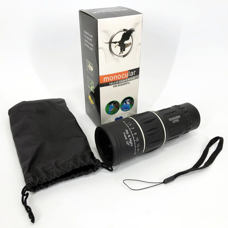 Монокуляр Bushnell 16x52 PowerView монокль, Бушнел, подзорная труба с чехлом